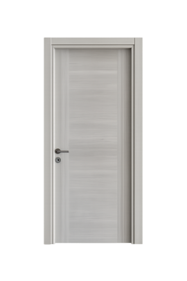 Porte blanche à panneaux